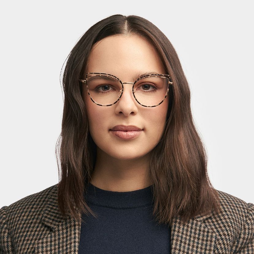 Spivey Tortoise Cat eye Glasses