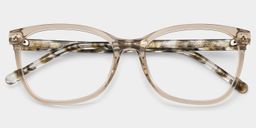 Marigold Brown Rectangle Glasses1
