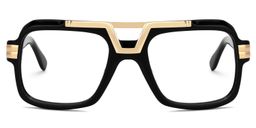 Croswell Black Aviator Glasses0