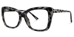 Edna Gray-Tortoise Cat eye Glasses1