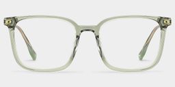 Zoe Green Square Glasses4