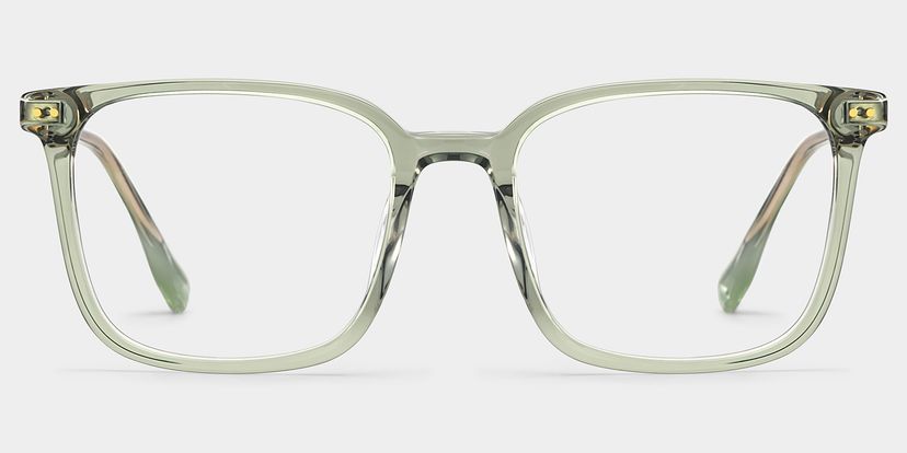 Zoe Green Square Glasses