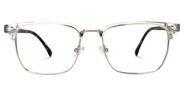 Braidsby Clear Browline Glasses