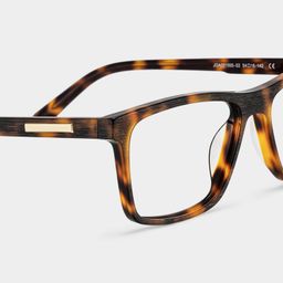 Daniel Tortoise Rectangle Glasses4