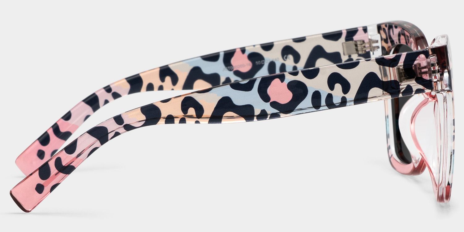 Malcolm Tr90 Pink-Leopard Frame Sunglasses | ZEELOOL3