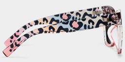 Malcolm Pink-Leopard Square Sunglasses3