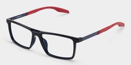 Active Black Rectangle Glasses3