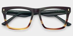 Brookins Multicolor Rectangle Glasses2