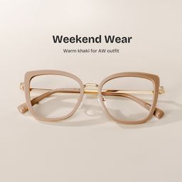Leila Beige Butterfly Glasses2