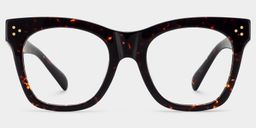 Gordon Tortoise Rectangle Glasses0