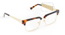 Michaela Cat Eye Tortoise Glasses5