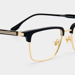 Audrey Black Browline Glasses5
