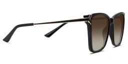 Tricee Black Square Sunglasses2