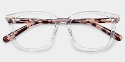 Lana Clear Square Glasses1