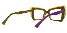 Verdejo Purple Geometric Glasses3