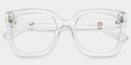 Ebony Clear Square Glasses3