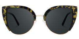 Brewer Tortoise Cat eye Sunglasses0