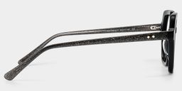 Devon Black Geometric Glasses4