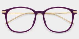 Greene Purple Square Glasses2