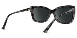 Edna Gray-Tortoise Cat eye Sunglasses3