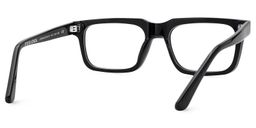 Larsen Black Rectangle Glasses4