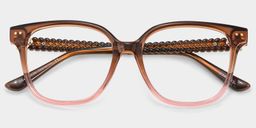 Clara Two-tone Cat eye Glasses2