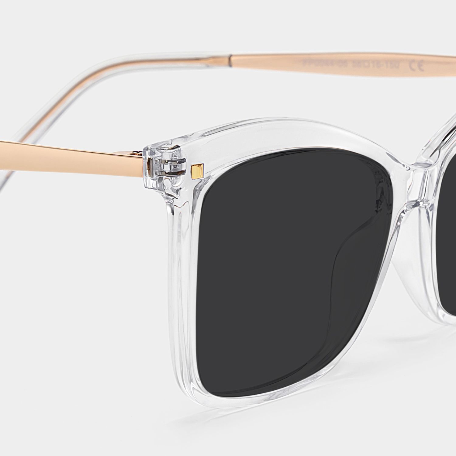 Isaebella Clear Butterfly Polarized Sunglasses for Driving | ZEELOOL4