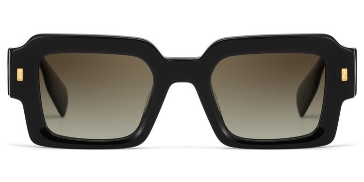 Bobbee Black Square Sunglasses