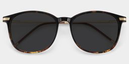 Greene Tortoise Square Sunglasses1