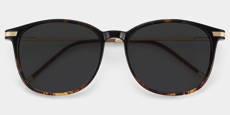 Greene Tortoise Square Sunglasses