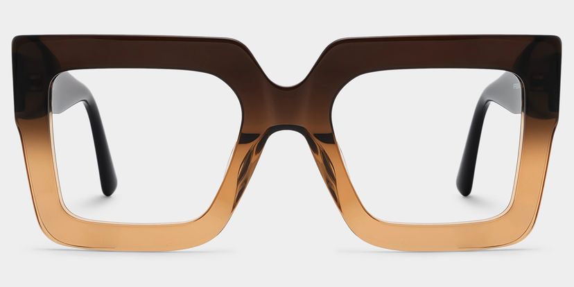 Brandon Tawny Square Glasses