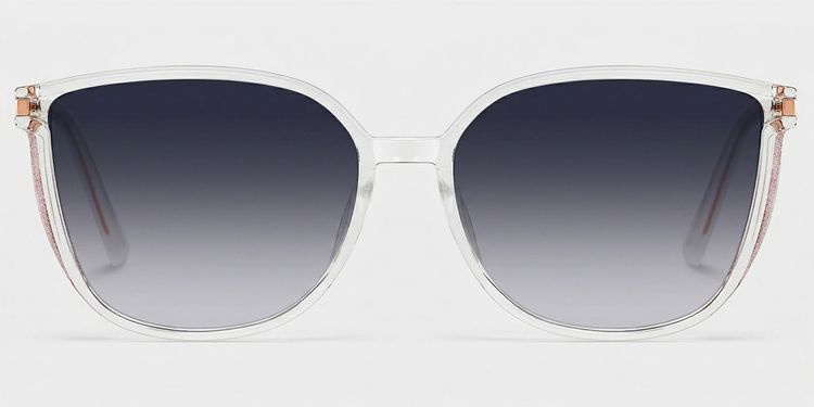 Rodz Clear Square Sunglasses