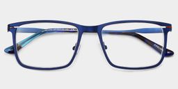 Roxana Blue Rectangle Glasses1
