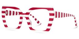 Pavia Red Butterfly Glasses1