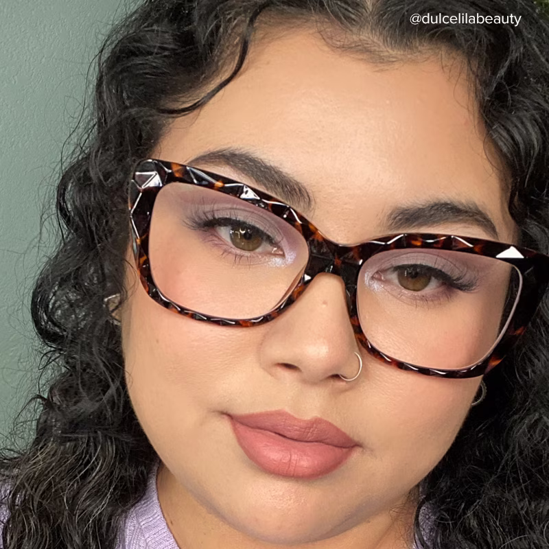 Awilda Cateye Red Glasses5