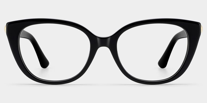 Charlotte Black Cat eye Glasses
