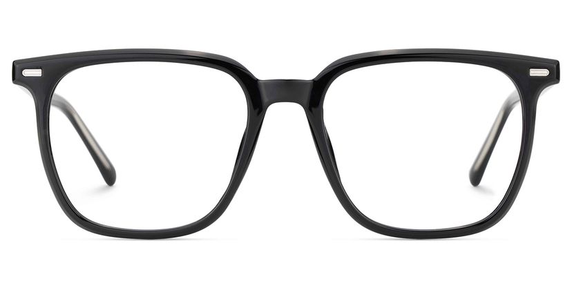 Eliza Black Square Glasses