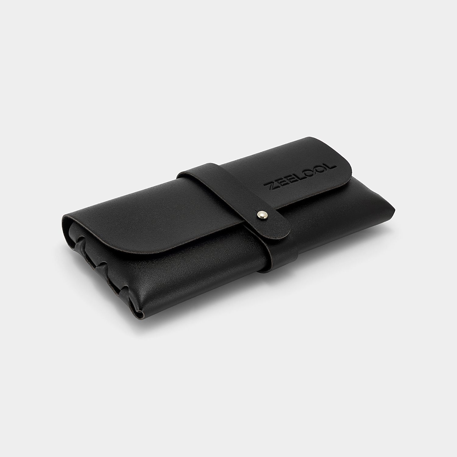 ZPJO615139-02 Black Man-made Leather Box, Glasses Pocket3