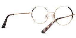 Rindy Black Round Glasses3