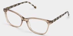 Marigold Brown Rectangle Glasses2