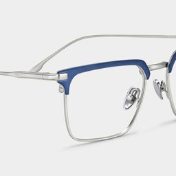 Addison Blue Browline Glasses4