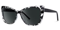 Farris Black Tortoise Cat eye Sunglasses1