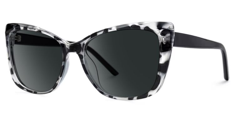 Farris Black Tortoise Cat eye Sunglasses