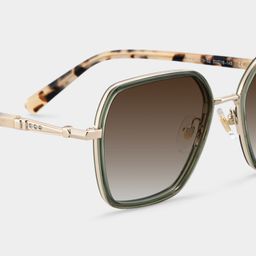Sophie Green Geometric Sunglasses4