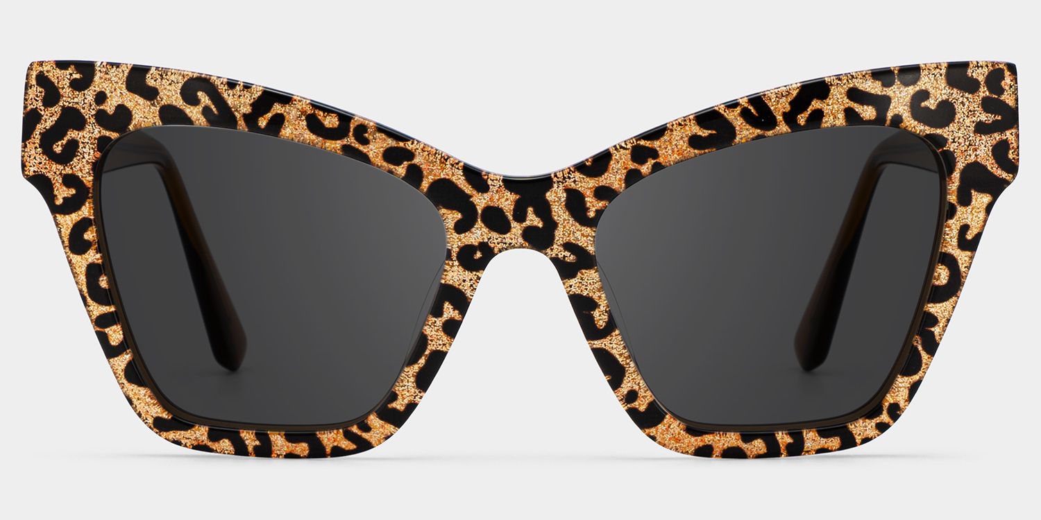 Ansyah Cat Eye Leopard Frame Sunglasses Online Sale | ZEELOOL2