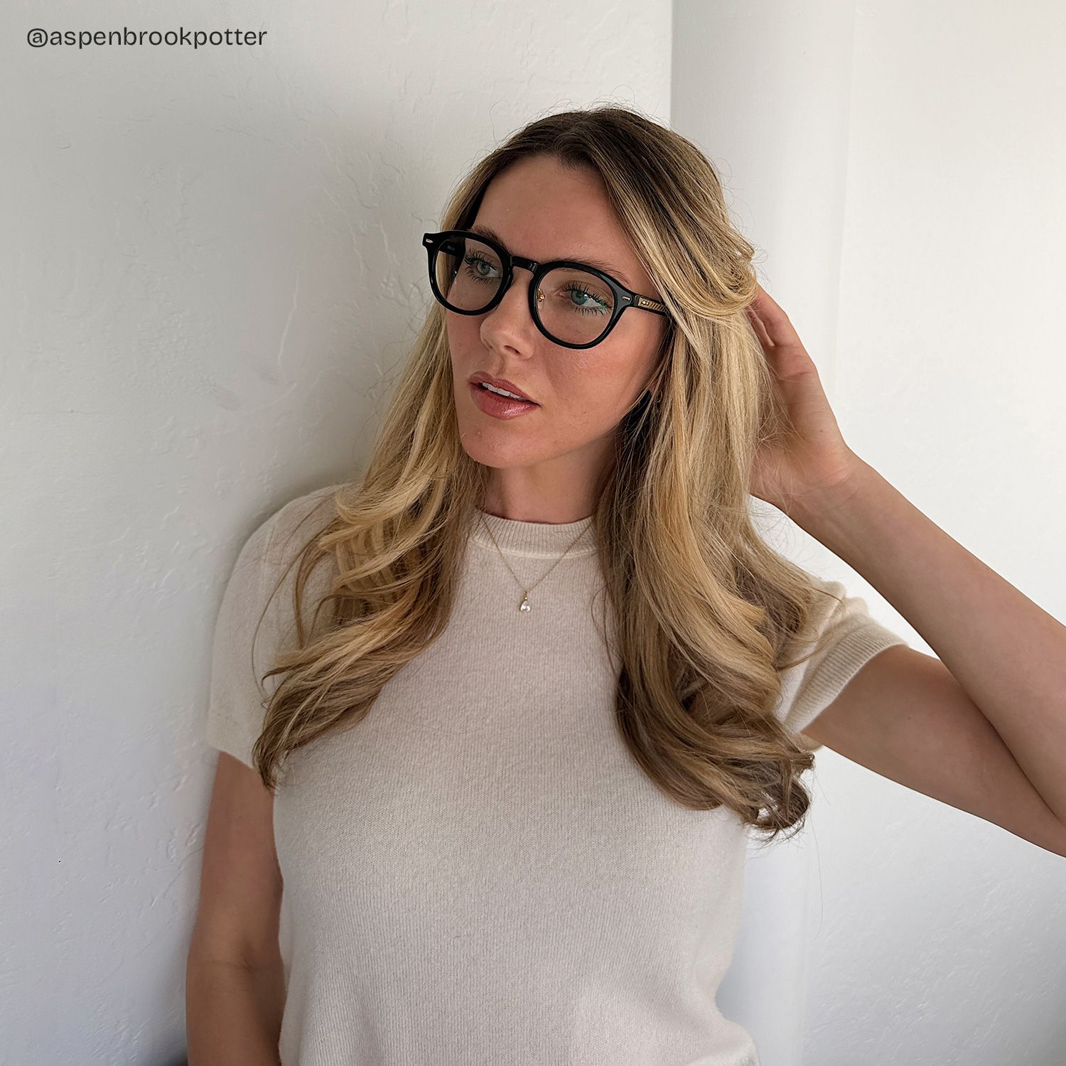 Frances Black Round Glasses for Men & Women | ZEELOOL6