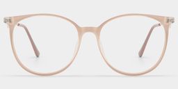 Chanty Pink Round Glasses1
