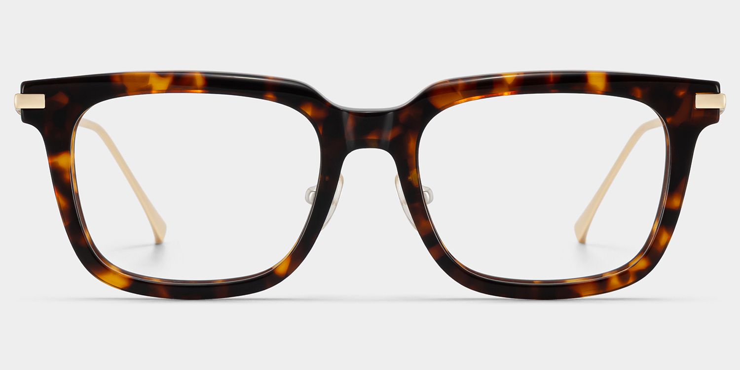 Rayne Square Glasses Eyeglasses in Tortoise Color | ZEELOOL1
