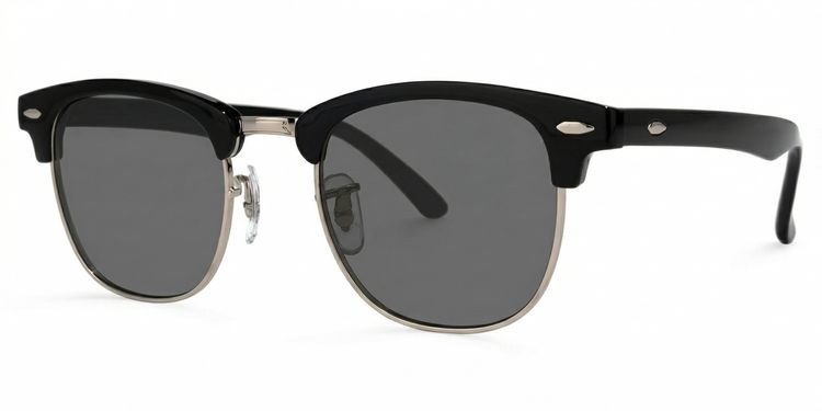 Hacker Black Browline Sunglasses
