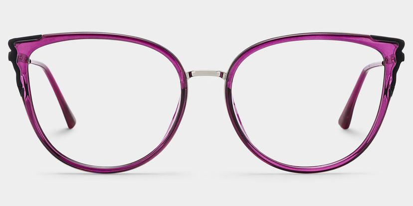 Estrada Purple Cat eye Glasses